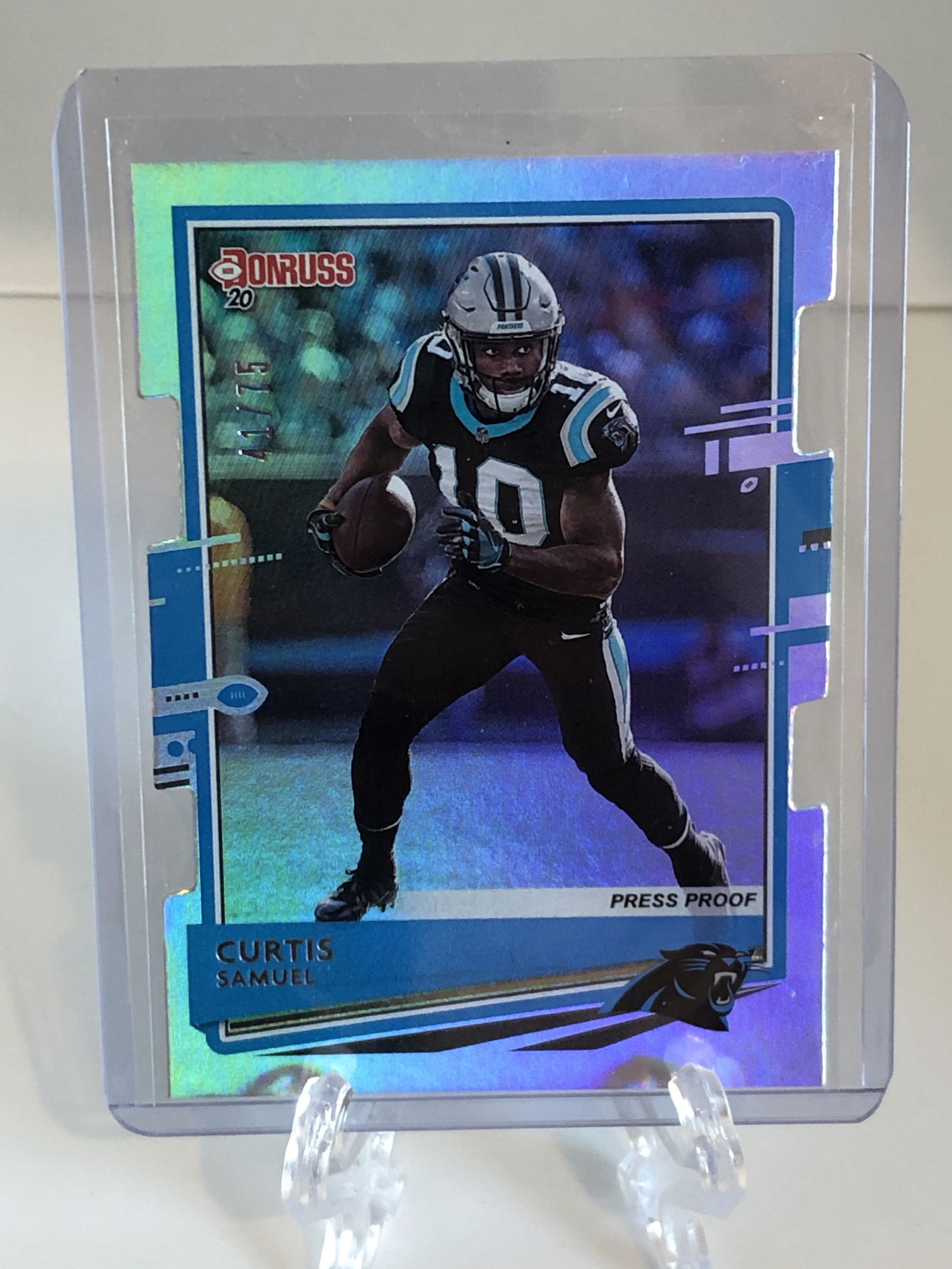 Curtis Samuel Donruss Die-Cut (41 of 75) (1 of 1)