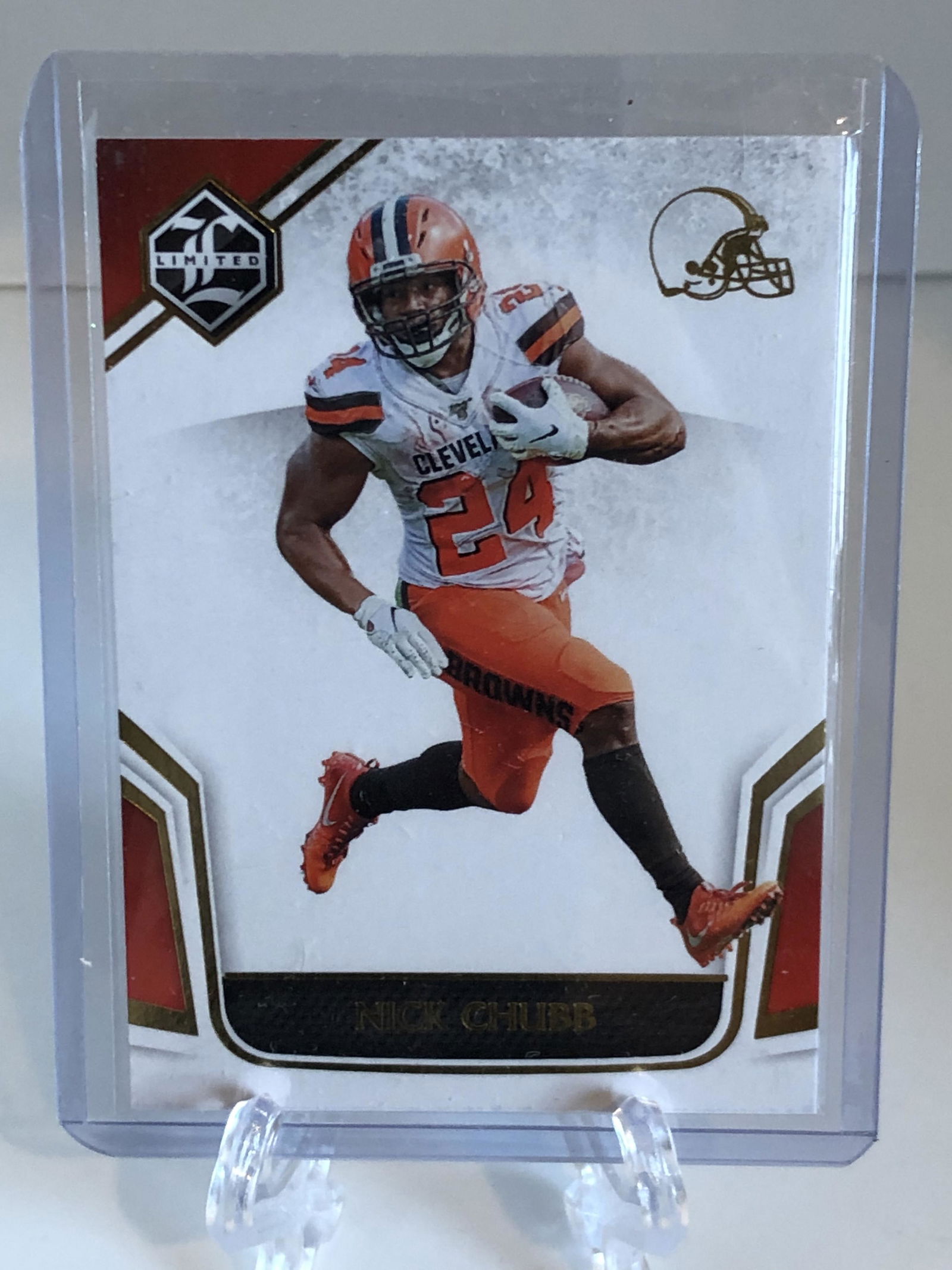 Nick Chubb Panini Limited Football Card (1 of 1)