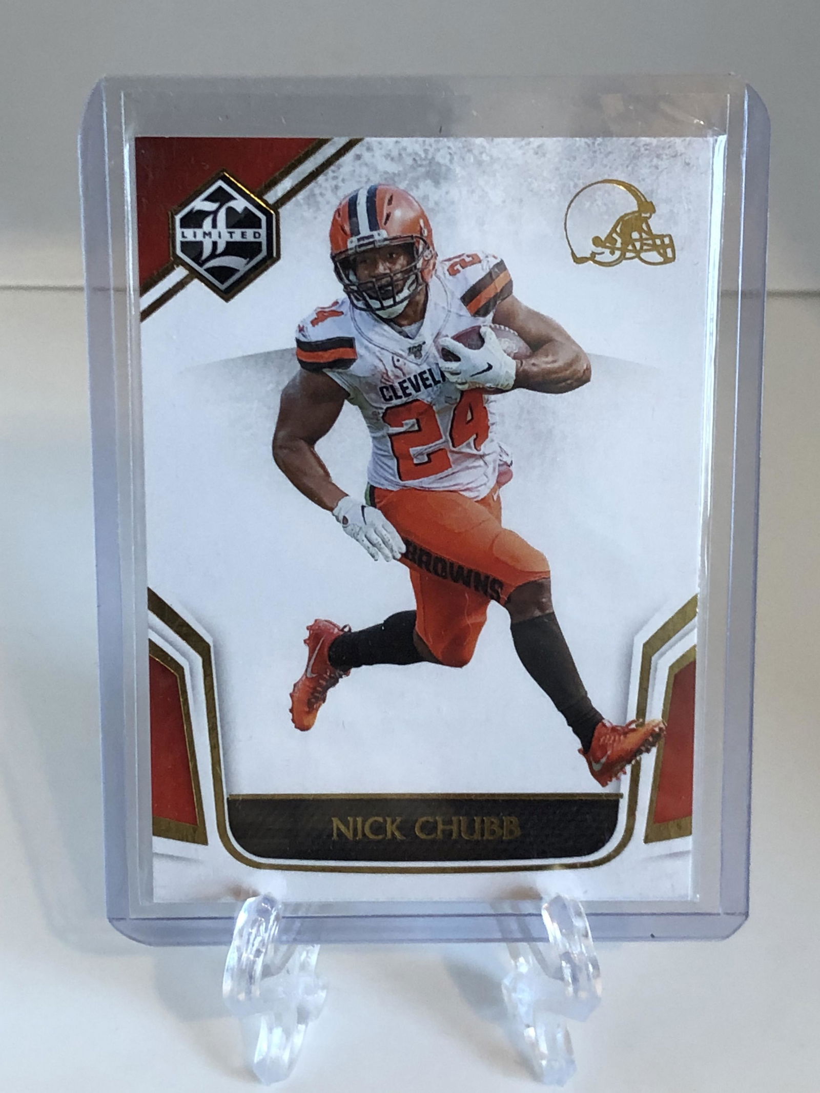 Nick Chubb Panini Limited Football Card (1 of 1)