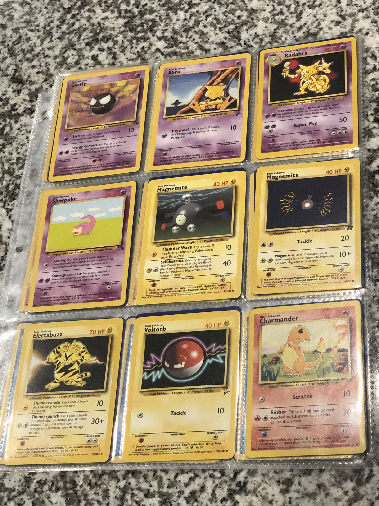 Vintage Pokemon Cards Lot of 84 (1 of 10)
