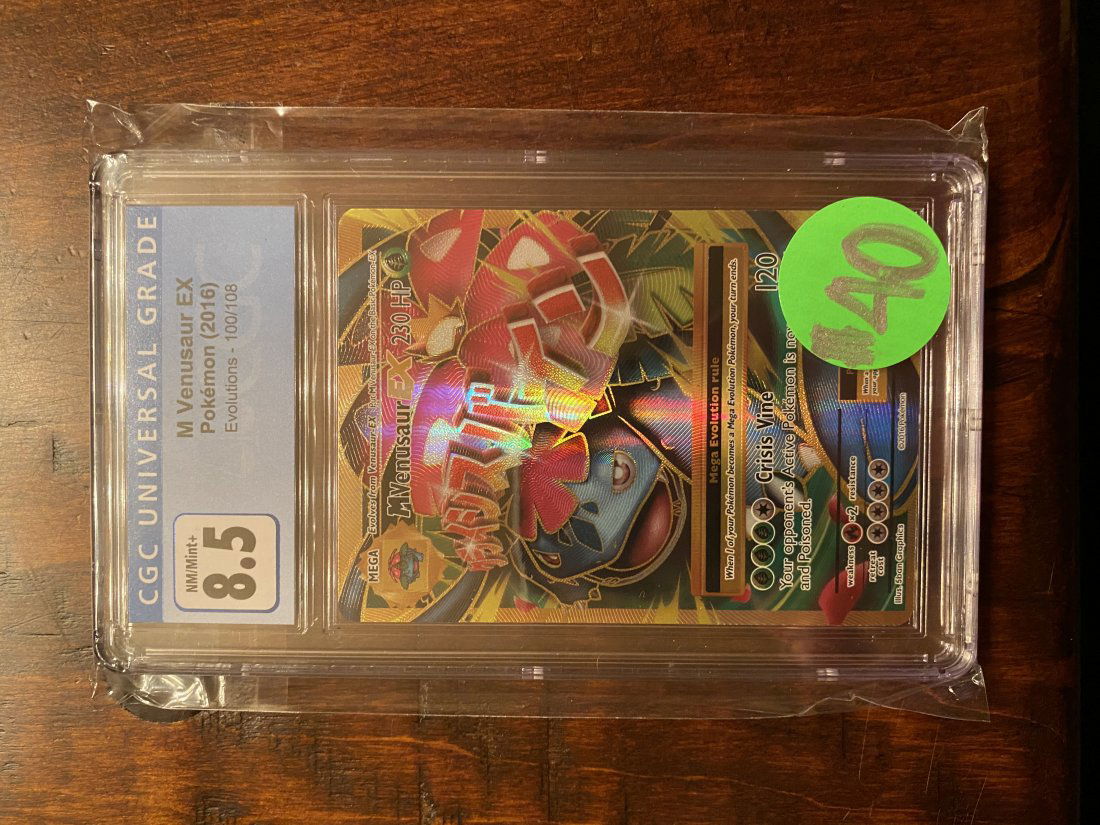 XY Evolutions M Venusaur EX CGC 8.5 (1 of 1)