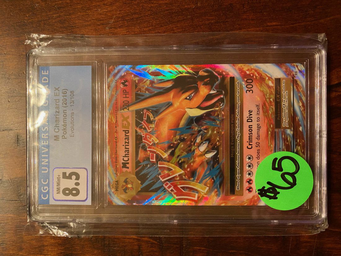 XY Evolutions M Charizard EX CGC 8.5 (1 of 1)
