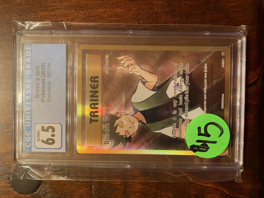 Brocks Grit Full Art CGC 6.5 (1 of 1)