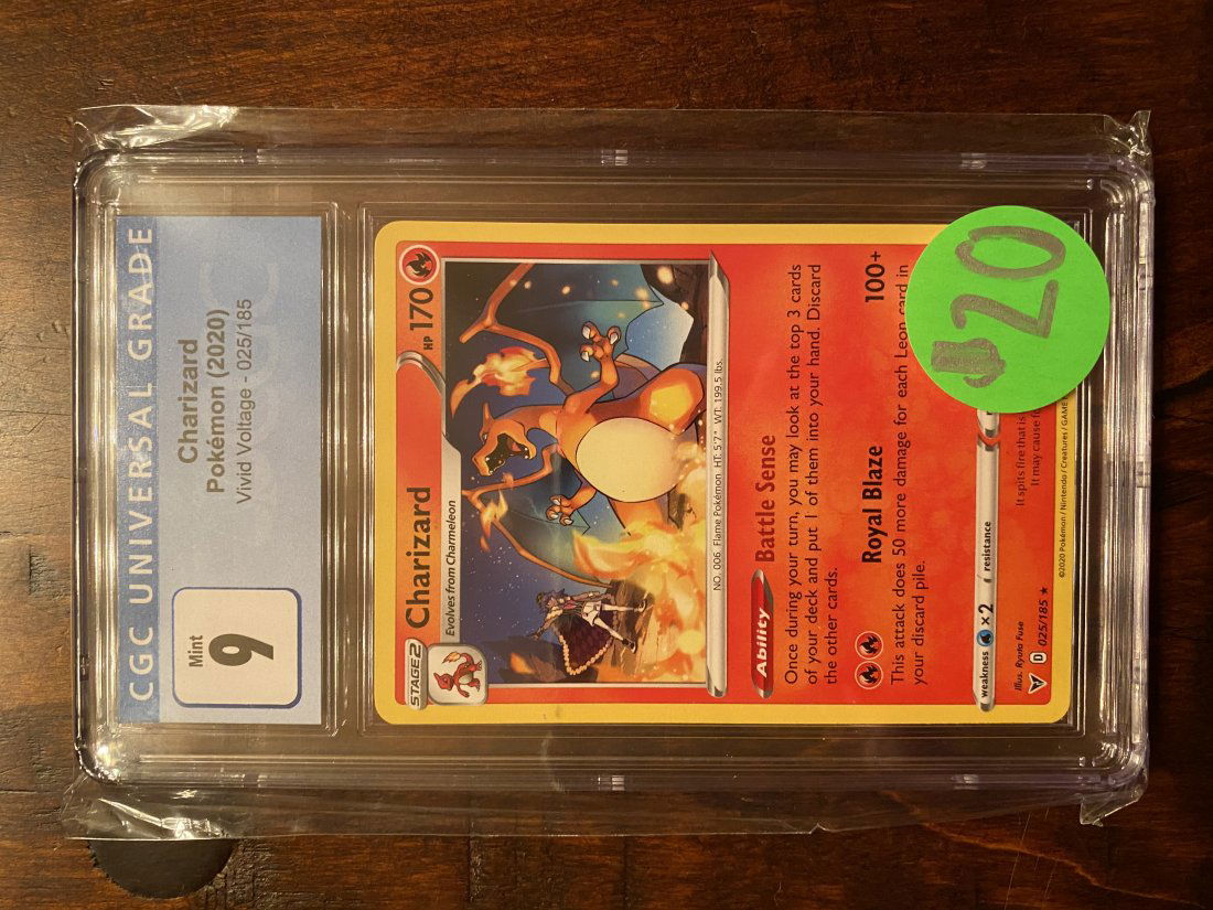 Vivid Voltage Charizard CGC 9 (1 of 1)