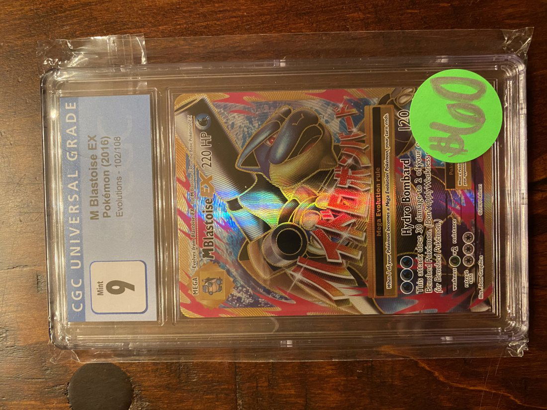 XY Evolutions M Blastoise EX CGC 9 (1 of 1)