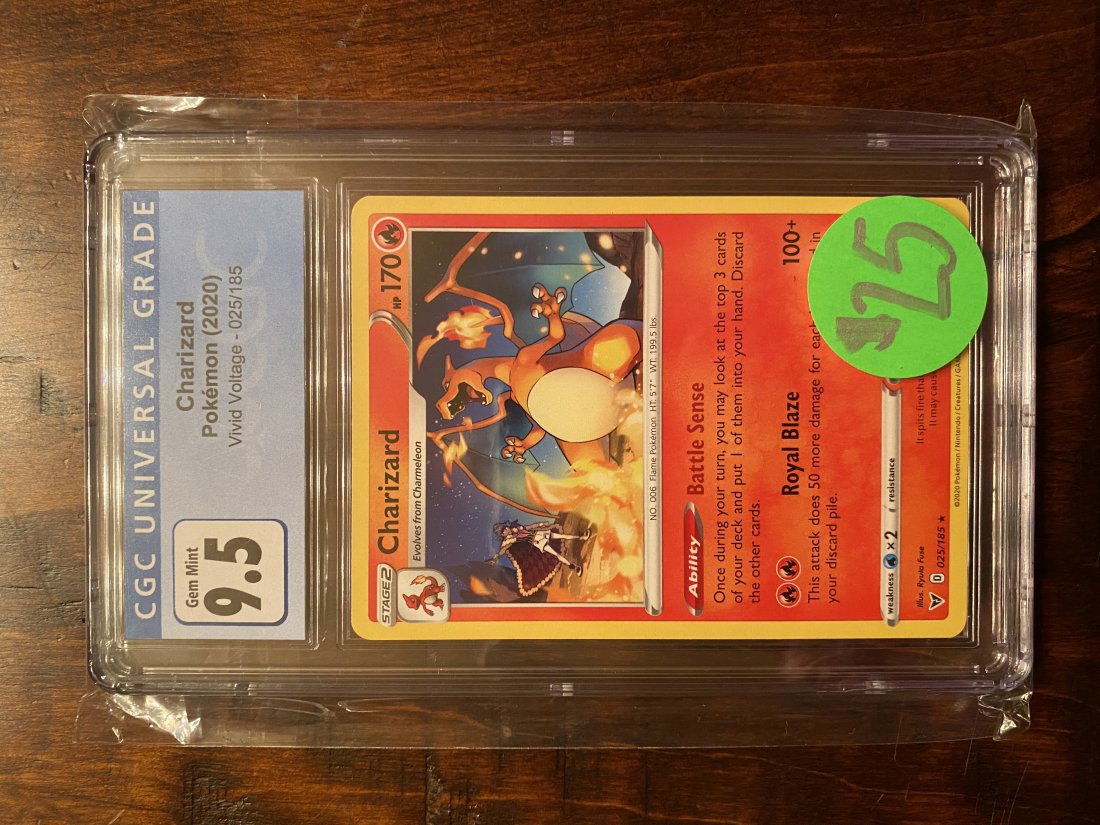 Vivid Voltage Charizard CGC 9.5 (1 of 1)
