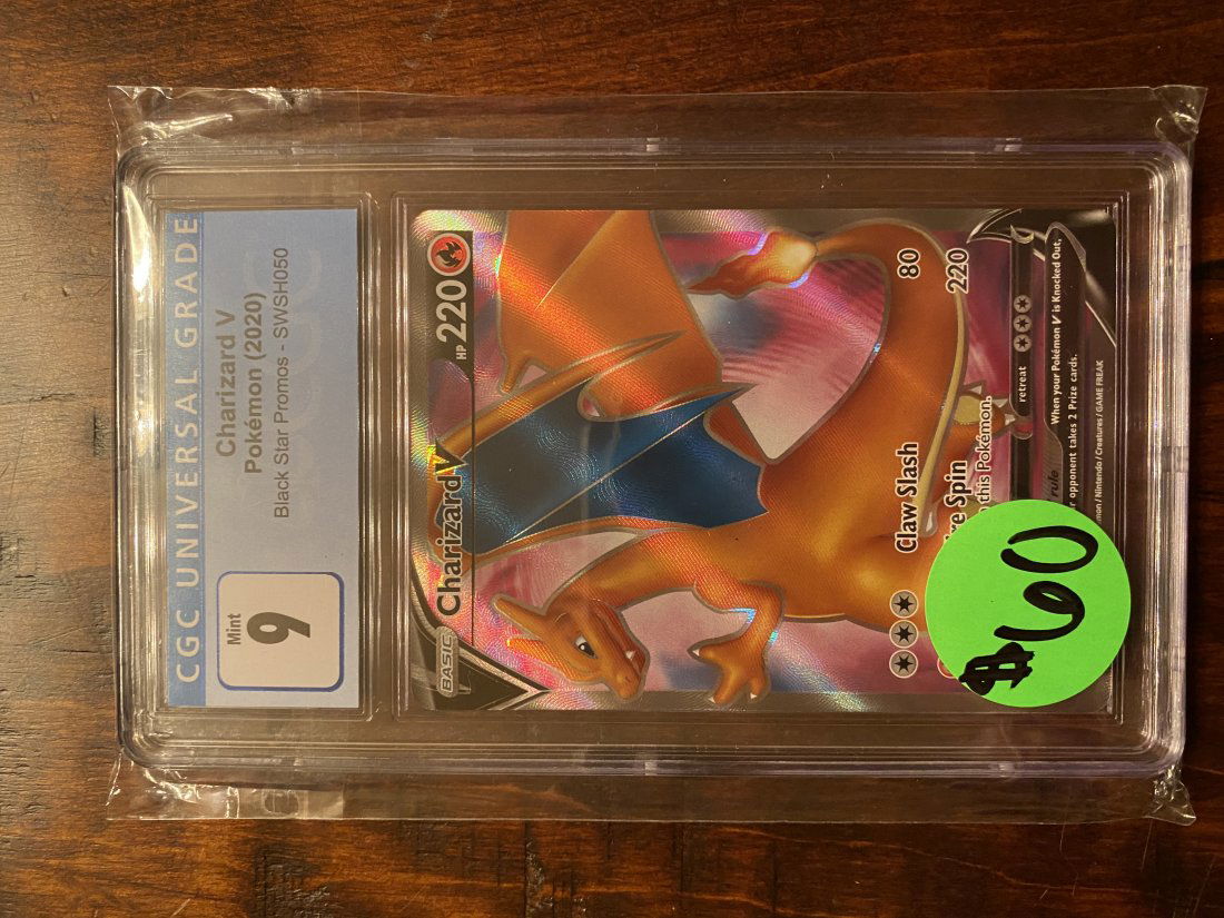 Charizard V Black Star Promo CGC 9 (1 of 1)
