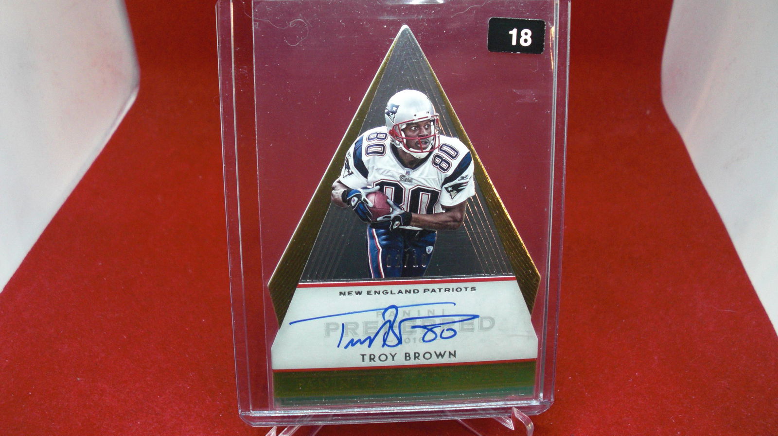 troyi brown signature #02/10 (1 of 1)