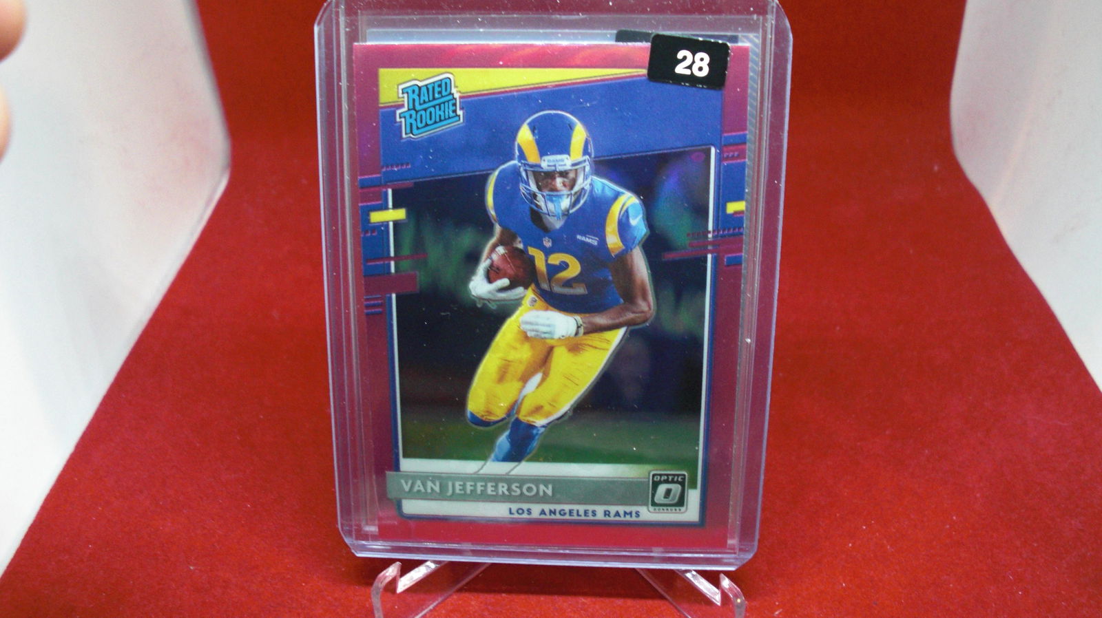 van jefferson pink rated rookie optic (1 of 1)