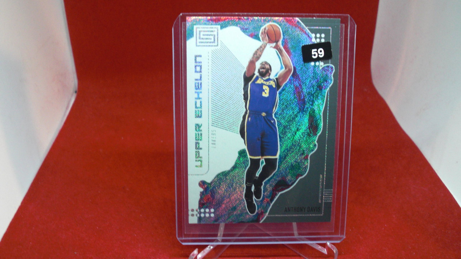 anthony davis: in top loader