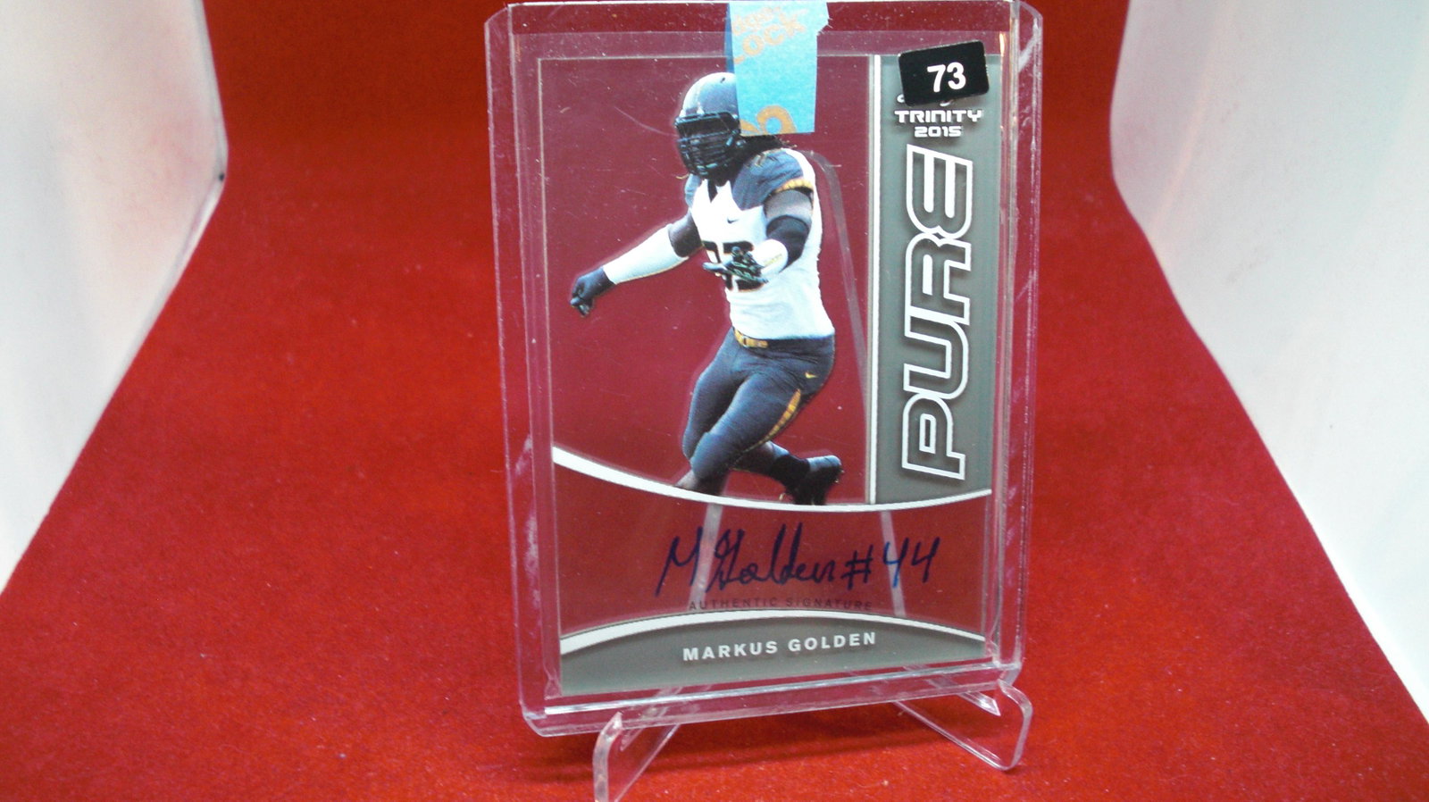 markus golden signature clear: in top loader