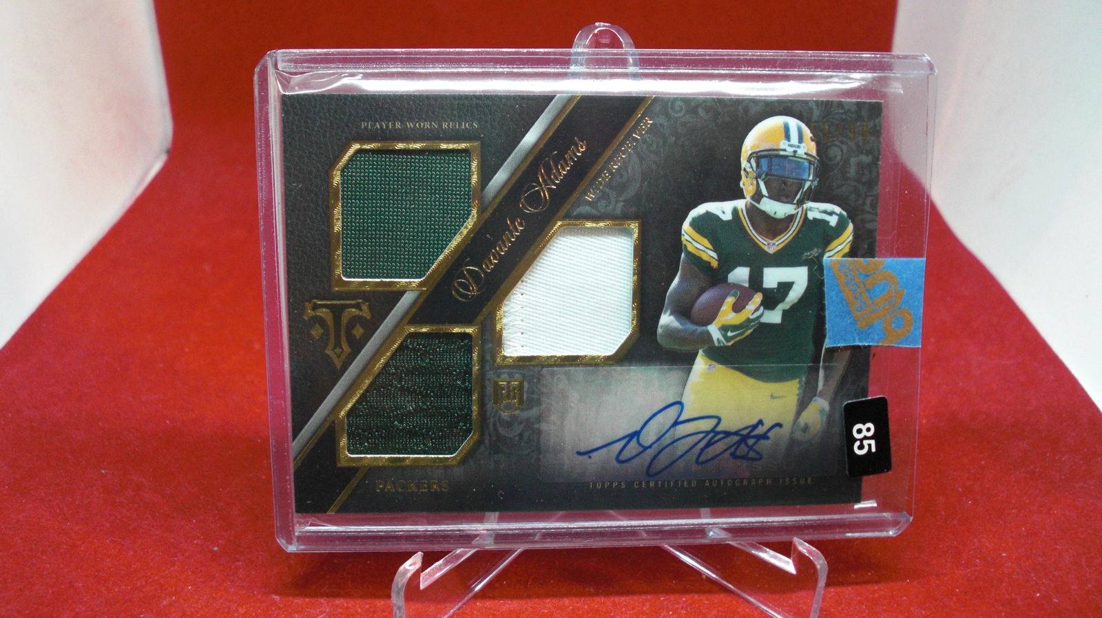 davante adams signature jersey #55/99 (1 of 1)