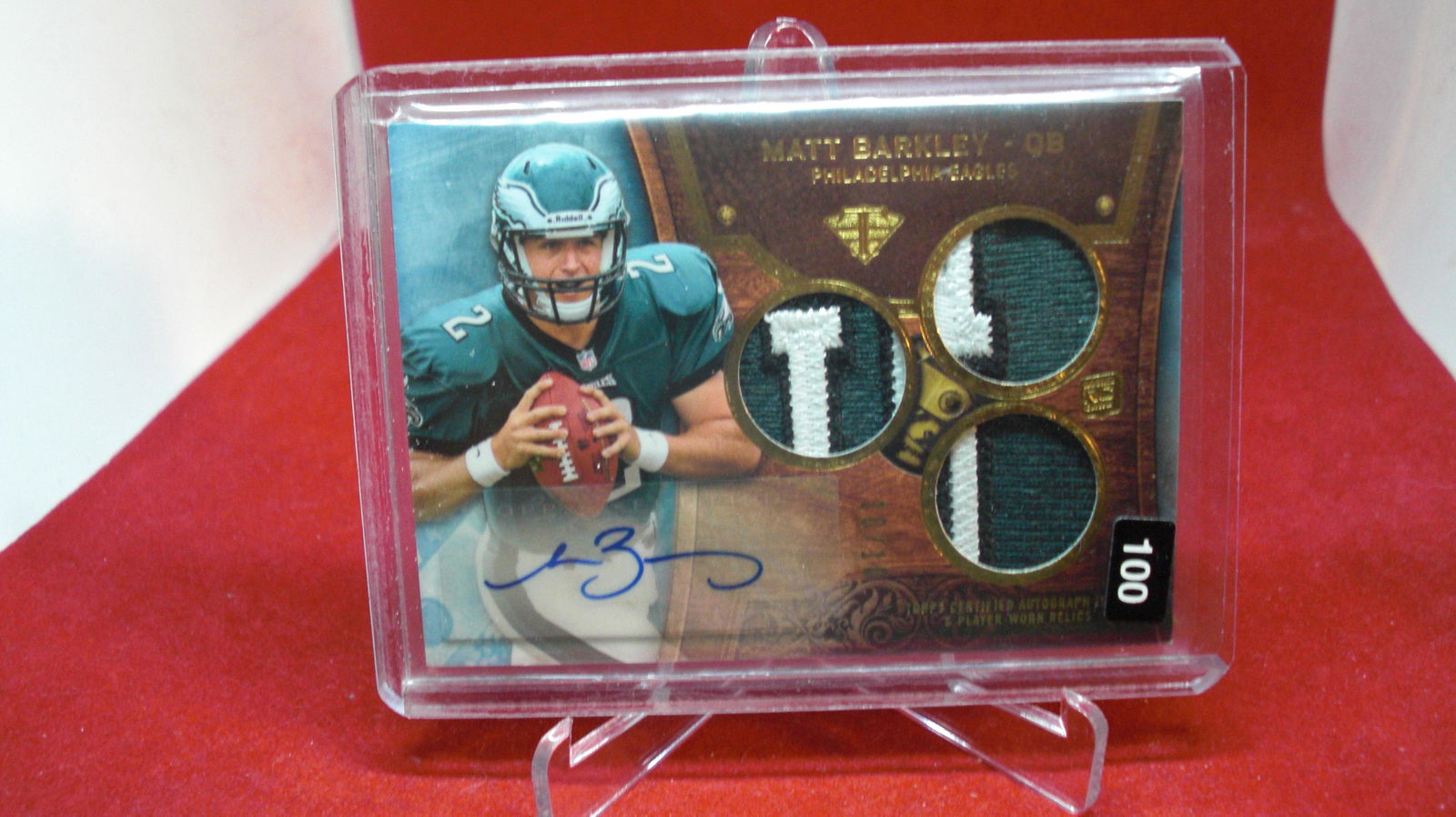 matt barkley rookie signature jersy #10/10 (1 of 1)
