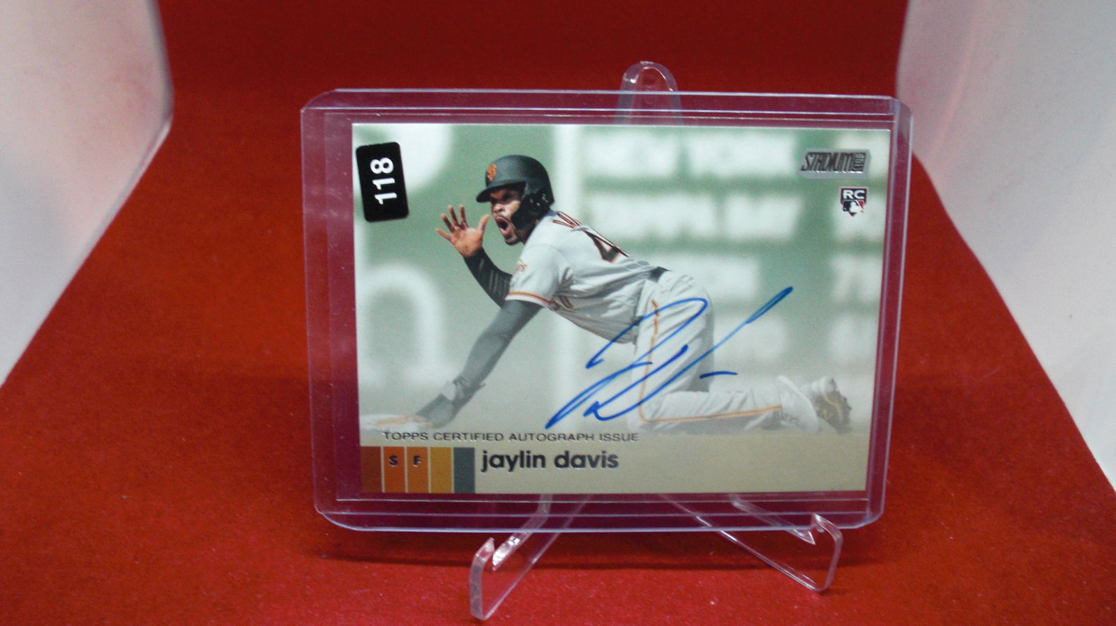 jaylin davis signature rookie (1 of 1)