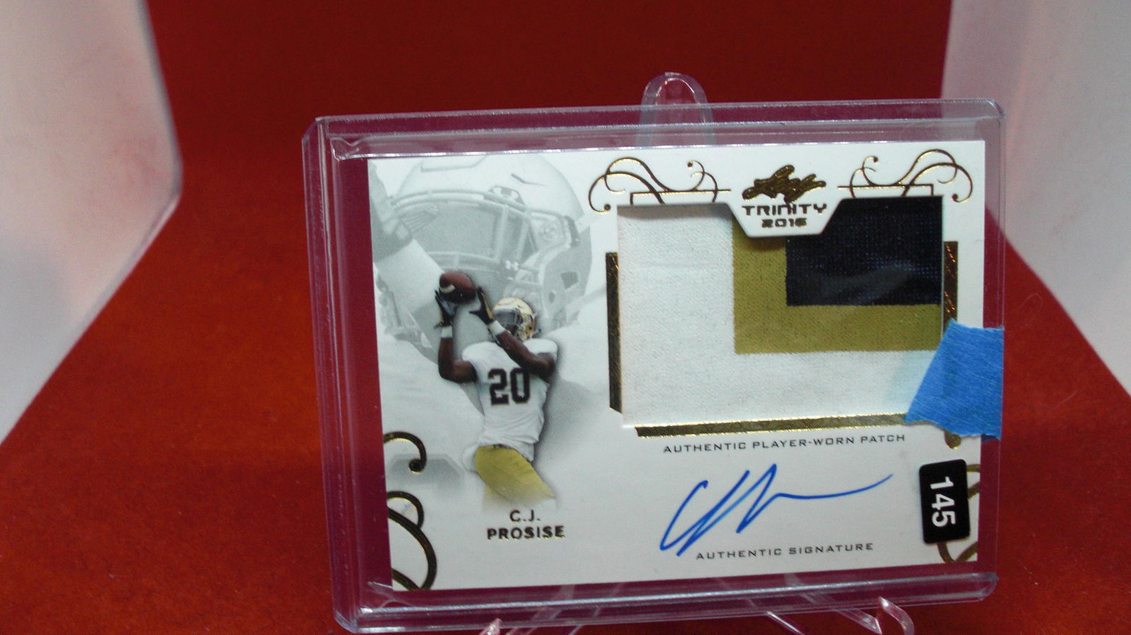 c.j prosise signatrure jersey (1 of 1)