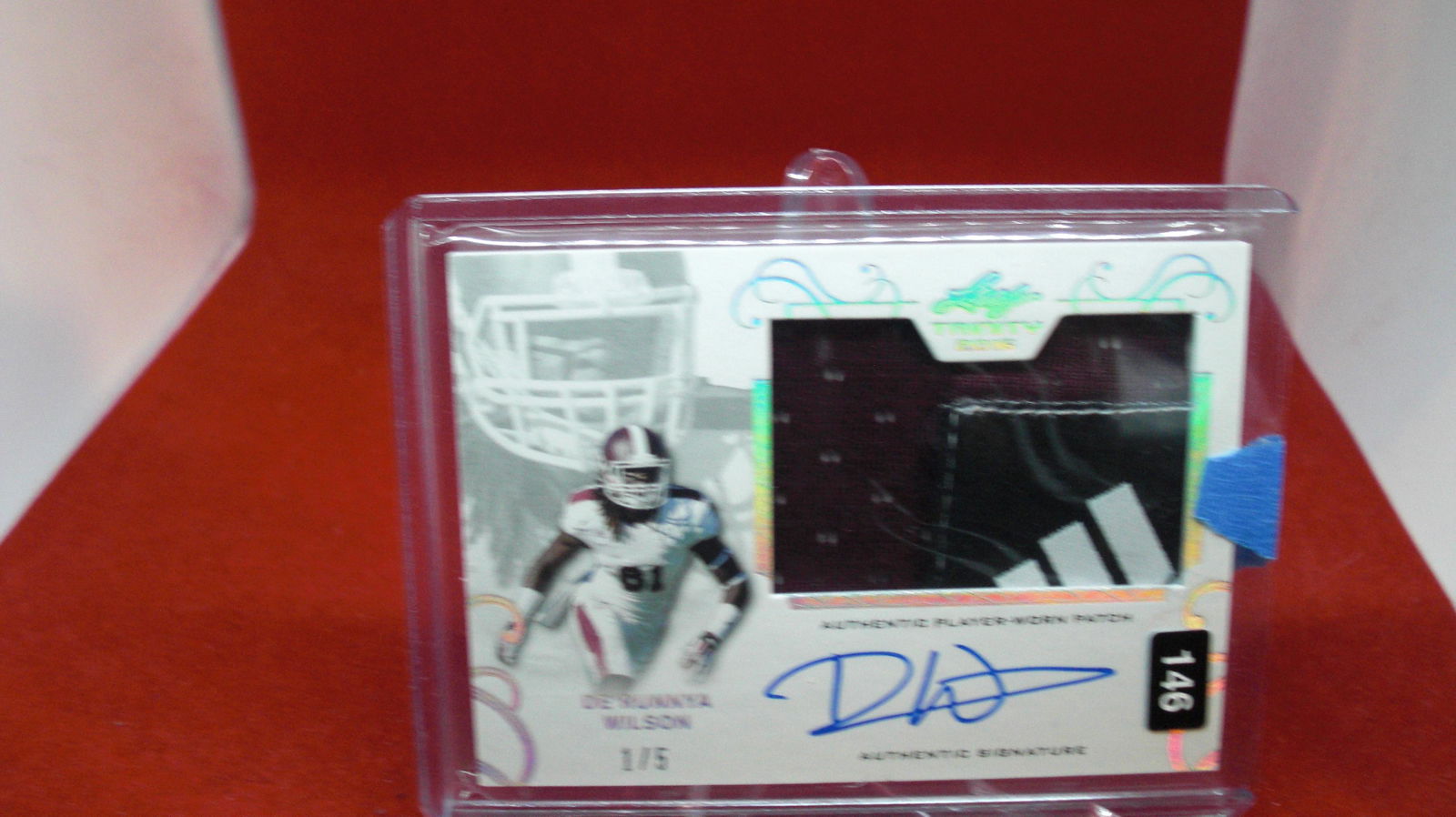 de'runnya wilson signature jersey #1/5 (1 of 1)