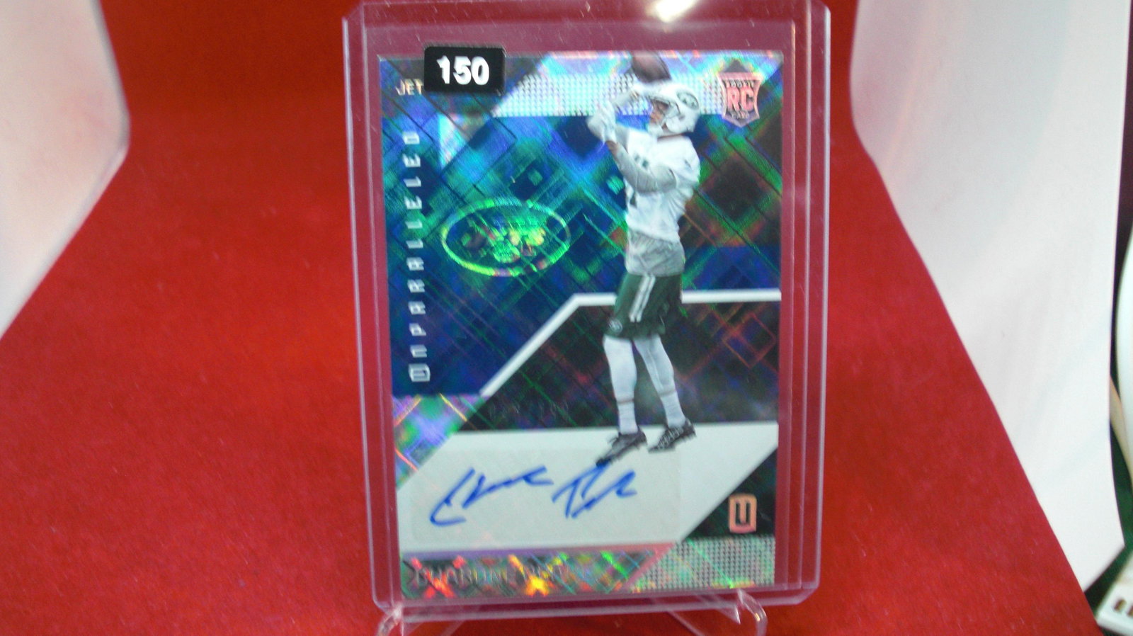 charone peake signature roolke #048/199: in top loader