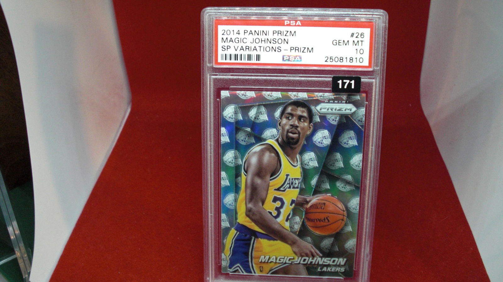psa graded 2014 magic johnson sp variation mint 10 (1 of 1)