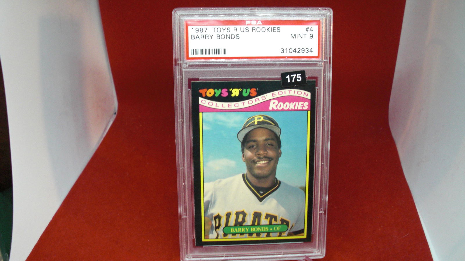 psa graded 1987 barry bonds mint 9 (1 of 1)