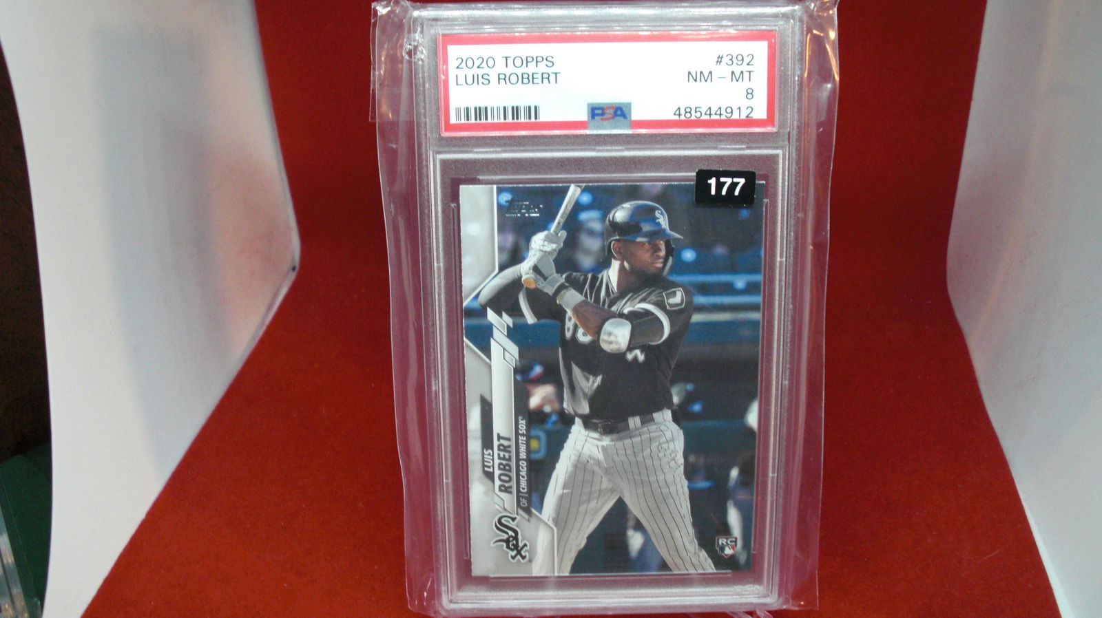 psa graded 2020 luis robert mint 8 (1 of 1)