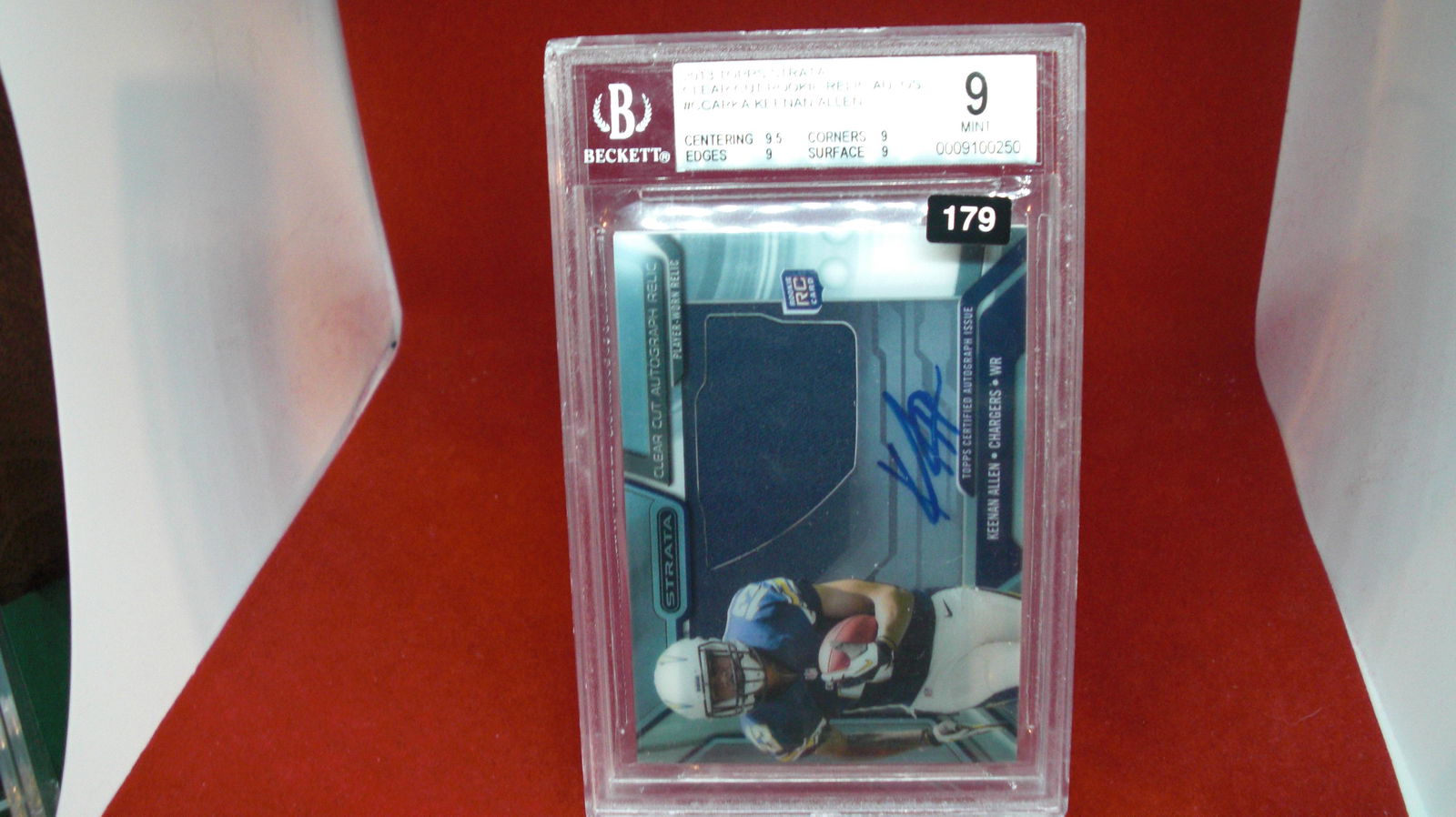 beckett graded clear cut rookie carka keenan allen (1 of 1)