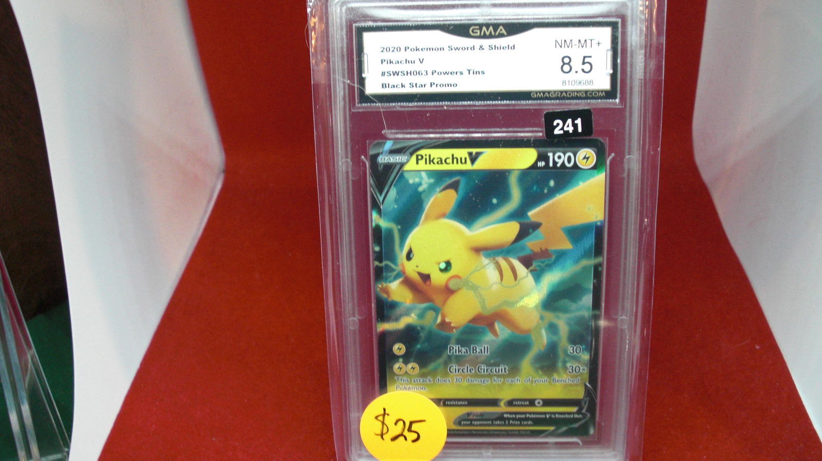 gma graded 2020 pikavu v mint 8.5 (1 of 1)