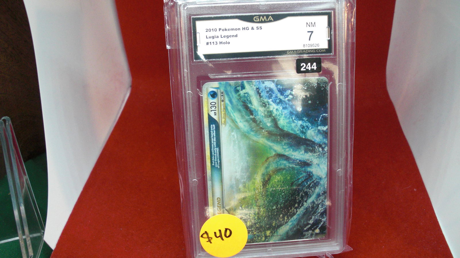 gma graded 2010 lugla legend mint 7 (1 of 1)