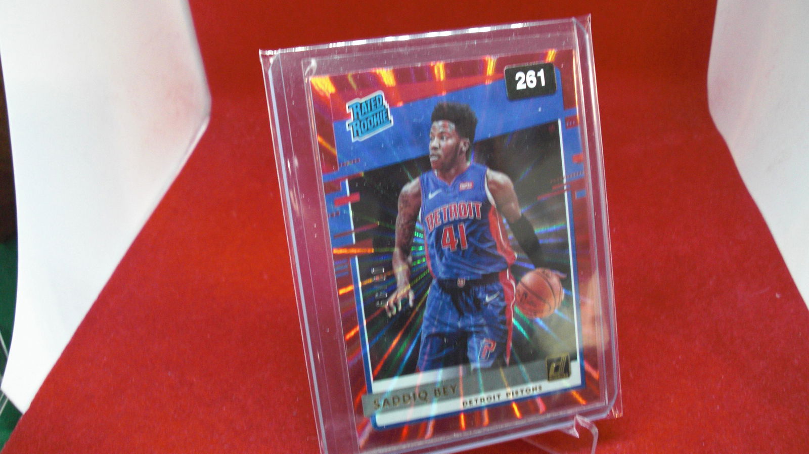 saddiq bey red rated rookie #03/99 (1 of 1)