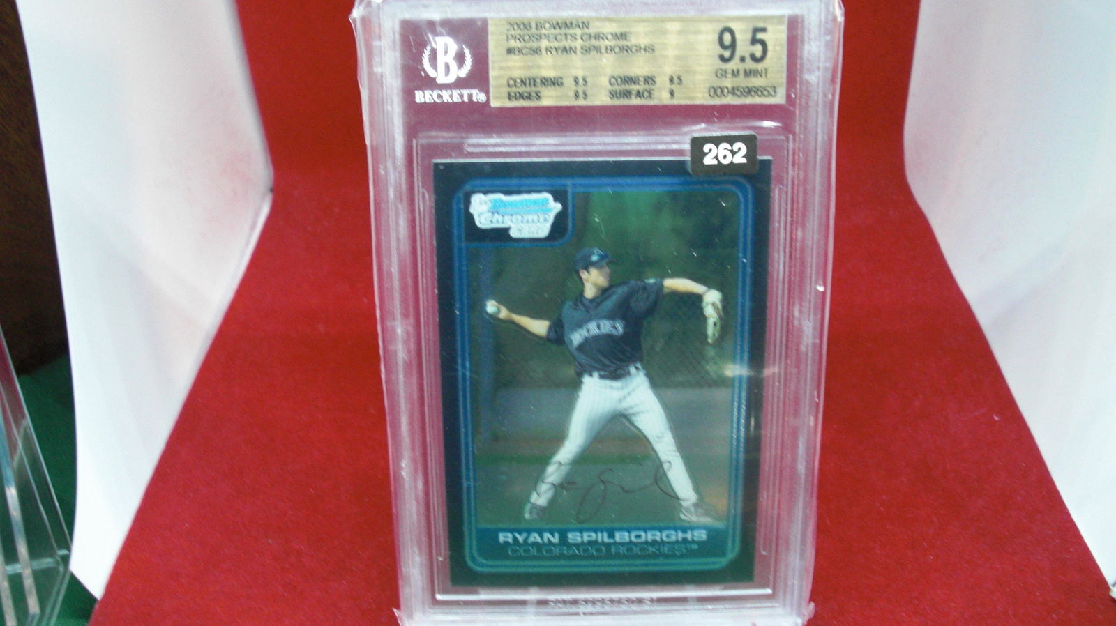 beckett graded ryan spilbourghs mint 9.5 (1 of 1)