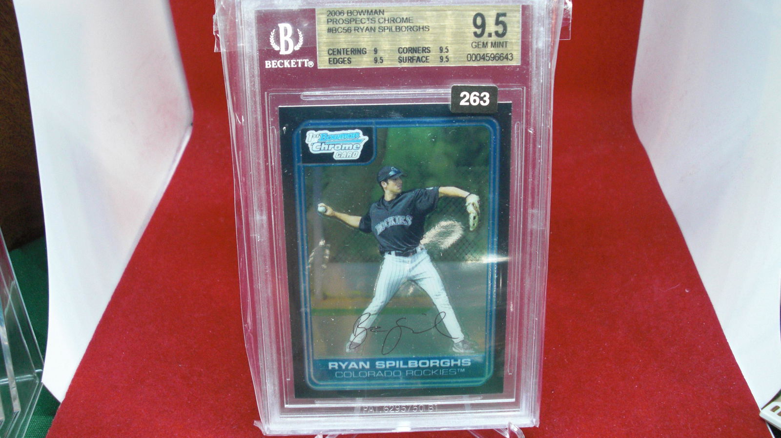 beckett graded ryan spilbourghs mint 9.5 (1 of 1)