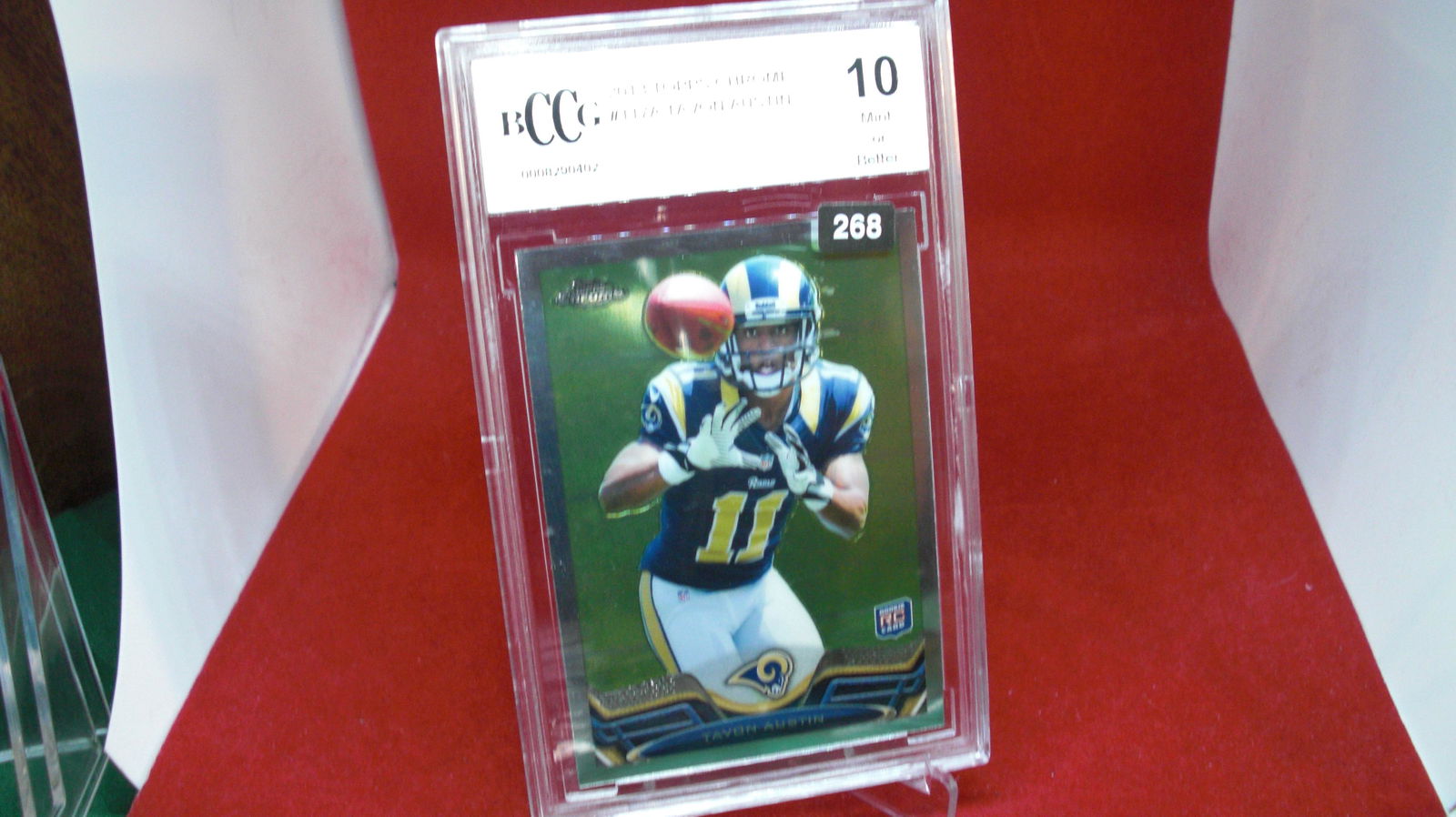 beckett graded tavon austin mint 10 (1 of 1)
