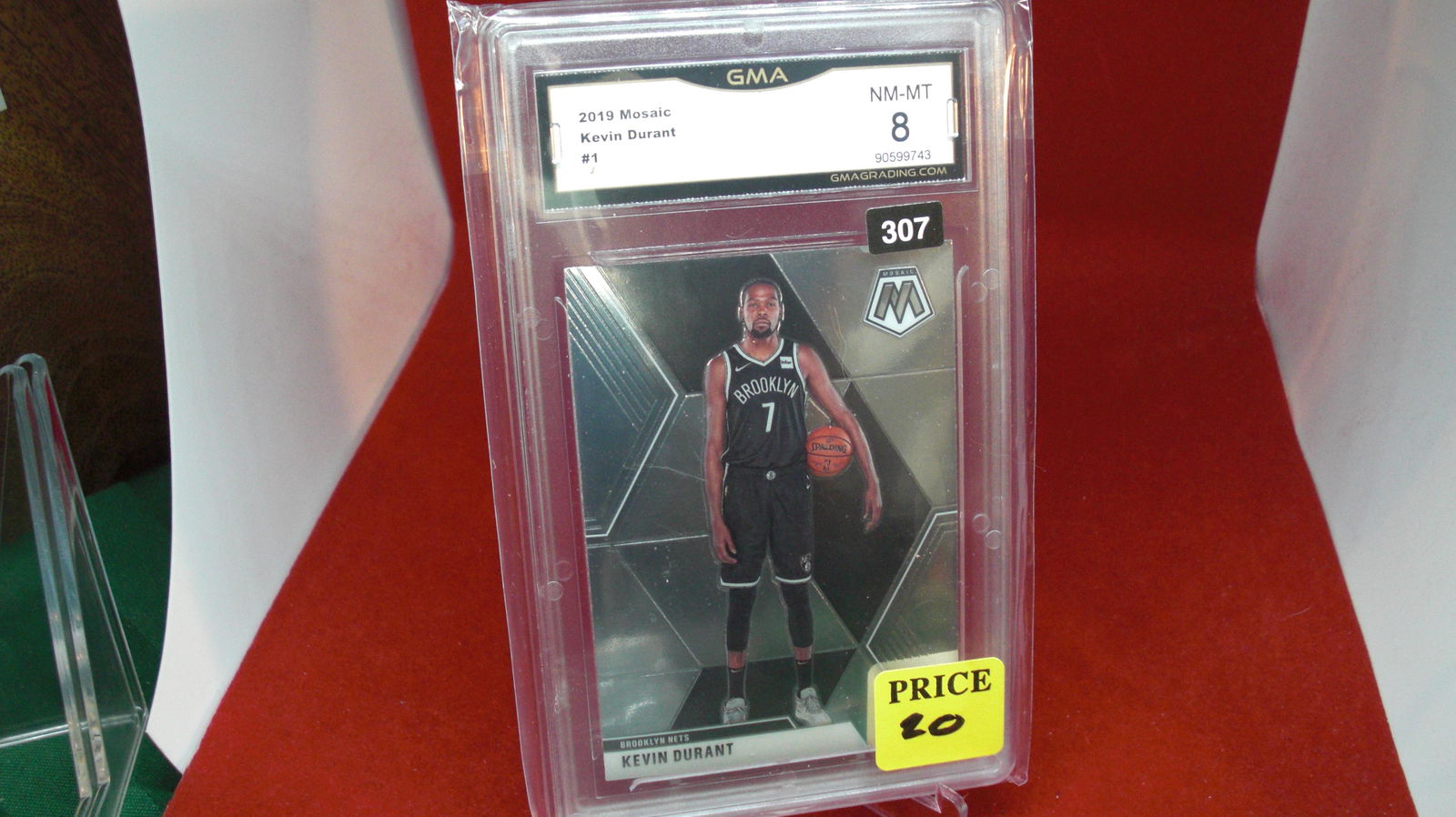 gma graded 2019 kevin durant mint 8 (1 of 1)