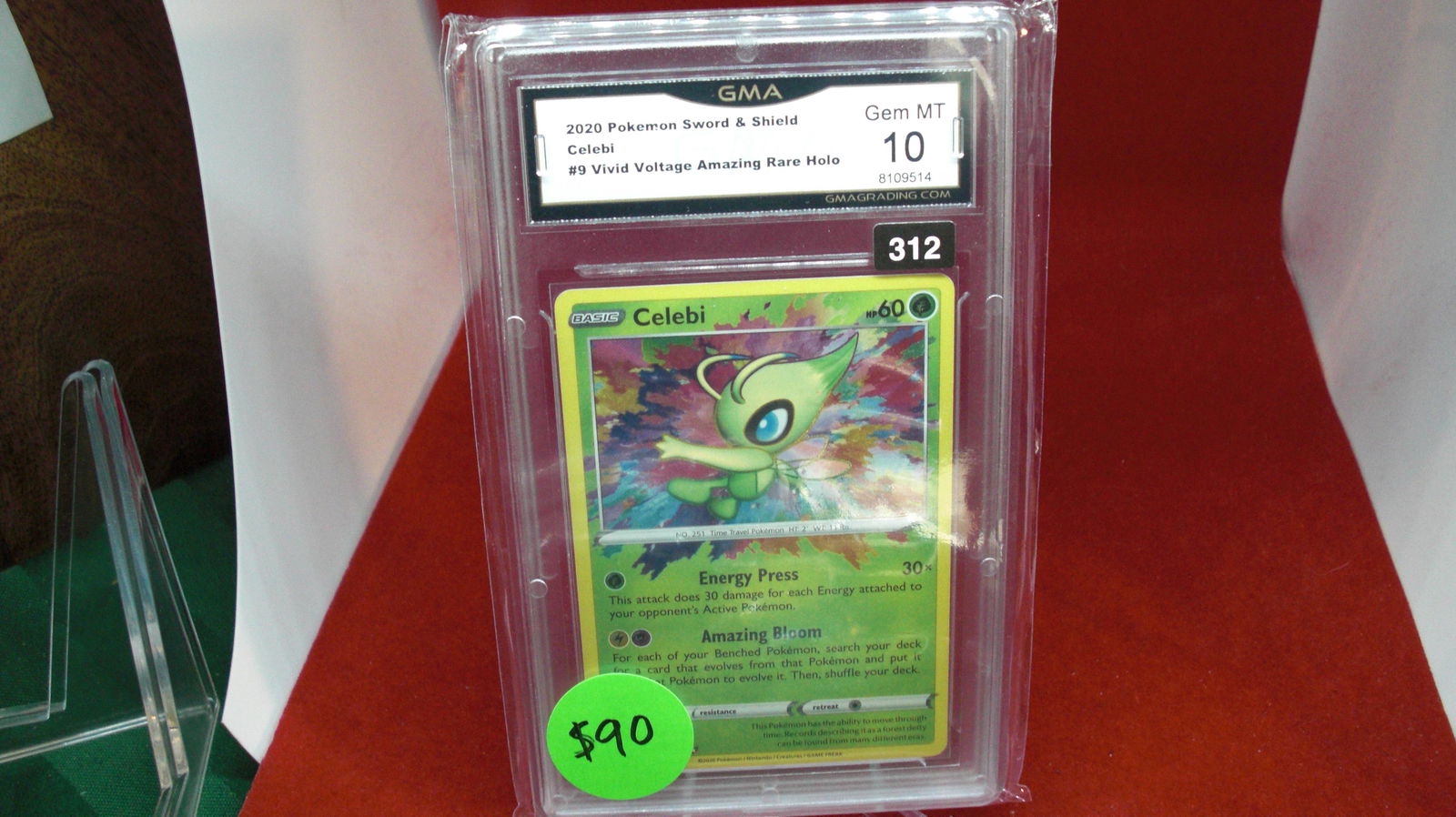 gma graded 2020 pokemon celebl mint 10 (1 of 1)