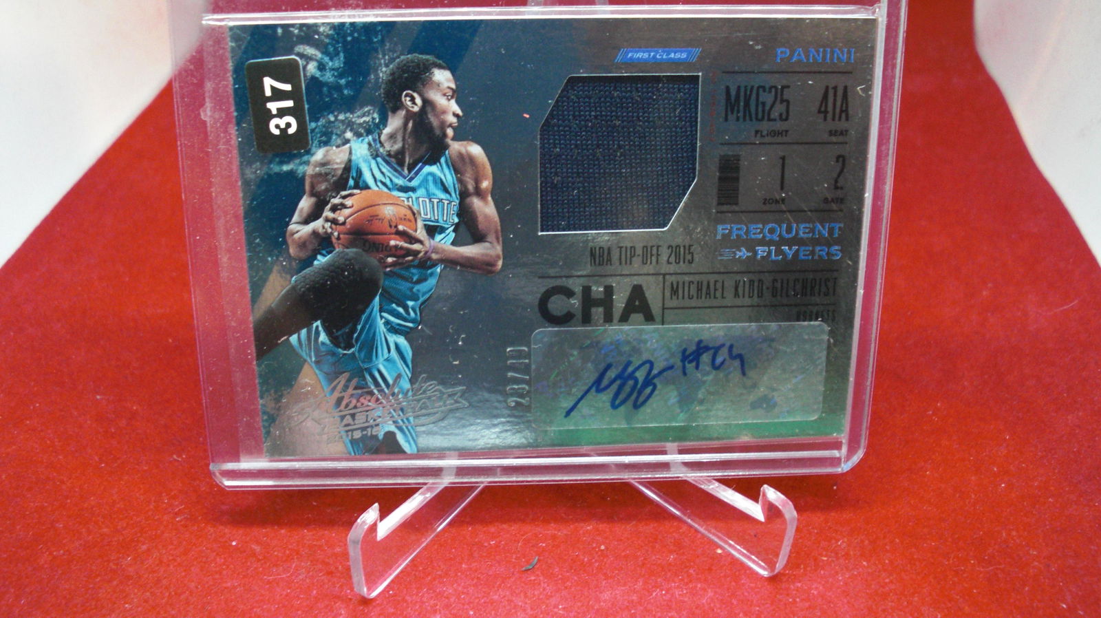 michael gilchrist signature jersey #20/40 (1 of 1)