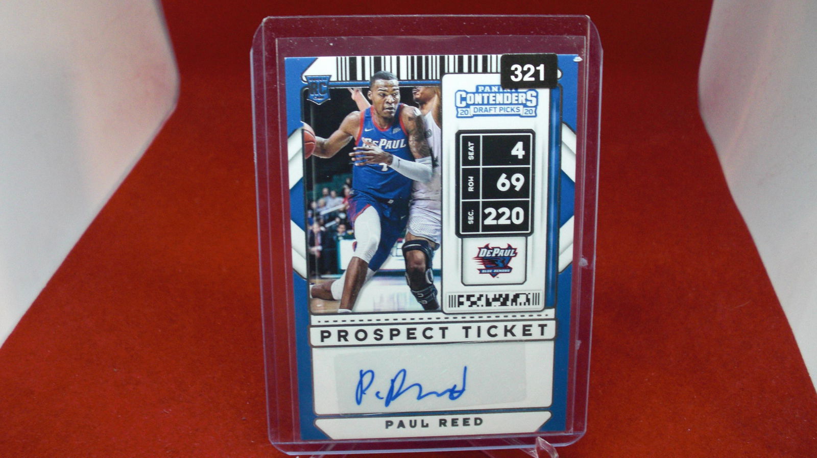 paul reed signature rookie (1 of 1)