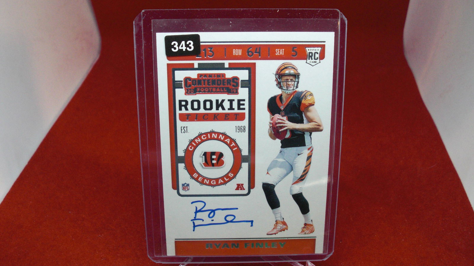 ryan finley signature rookie (1 of 1)