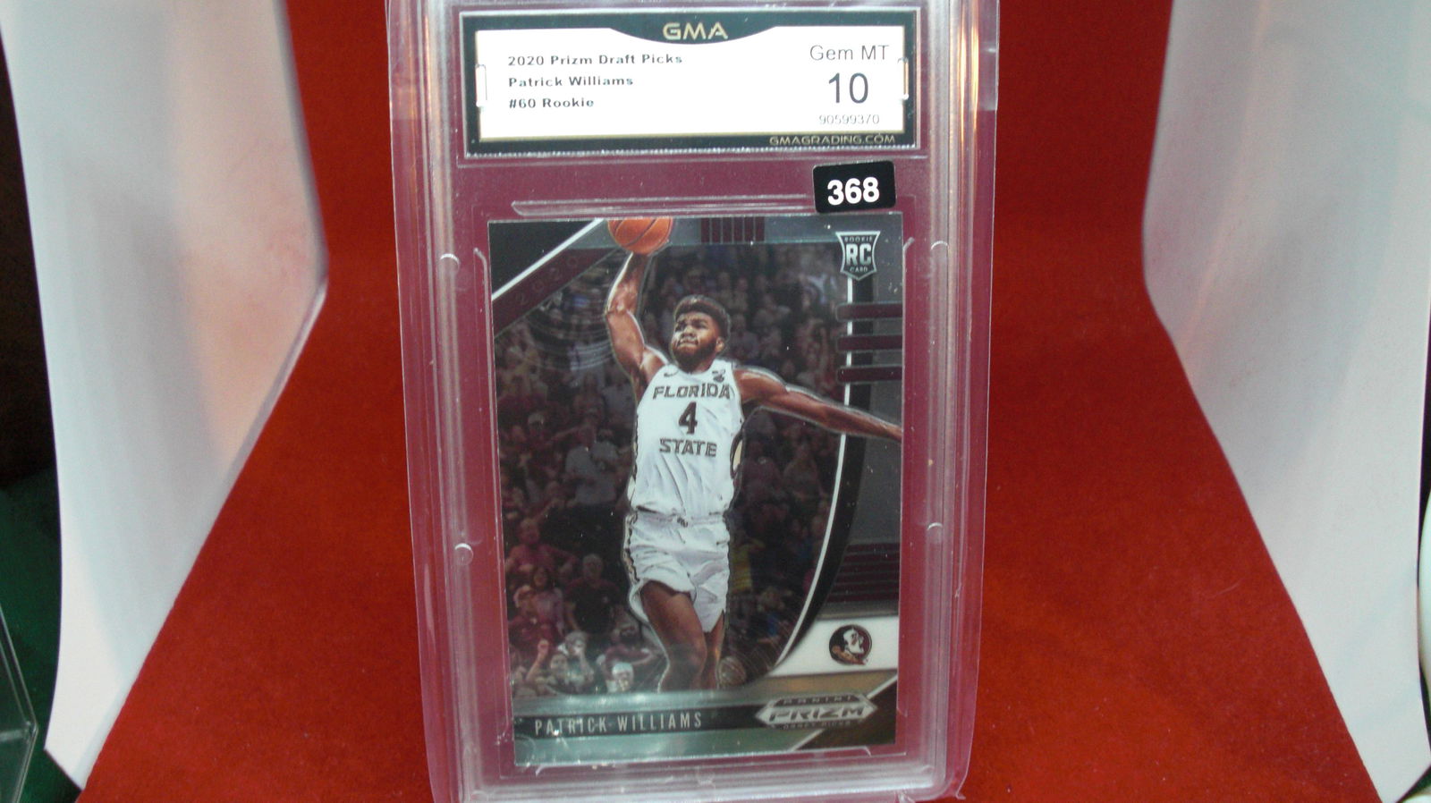 gma graded 2020 patrrick williams mint 10 rookie (1 of 1)