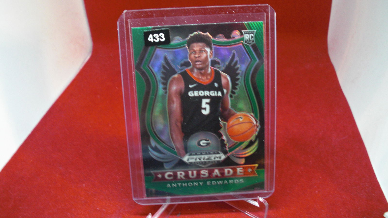 anthony edwards green rookie prizm crusade (1 of 1)