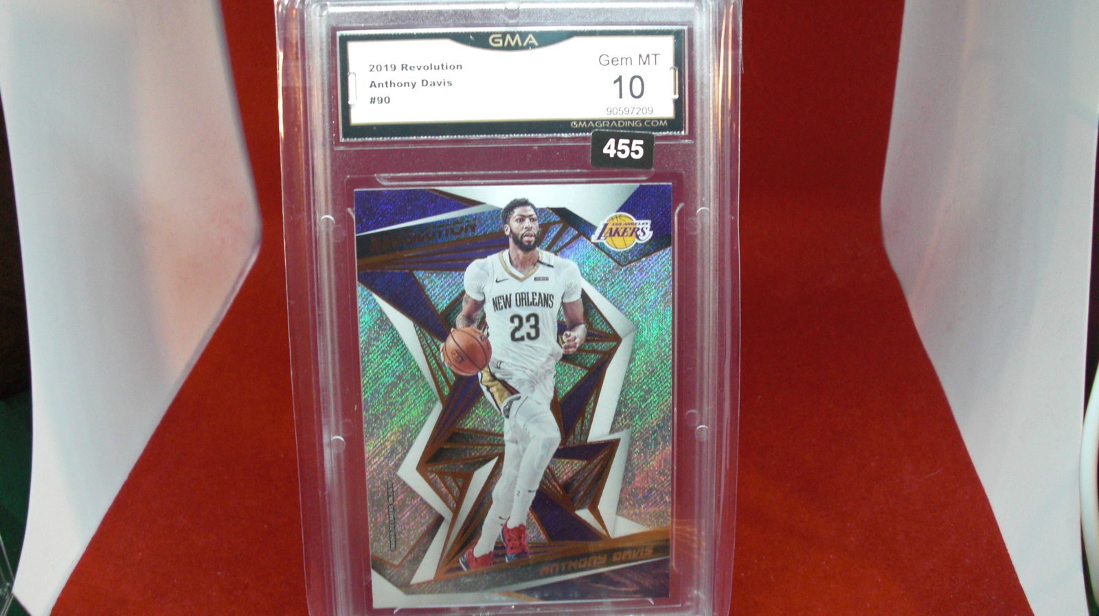 gma graded 2019 revolution mint 10 anthony davis (1 of 1)