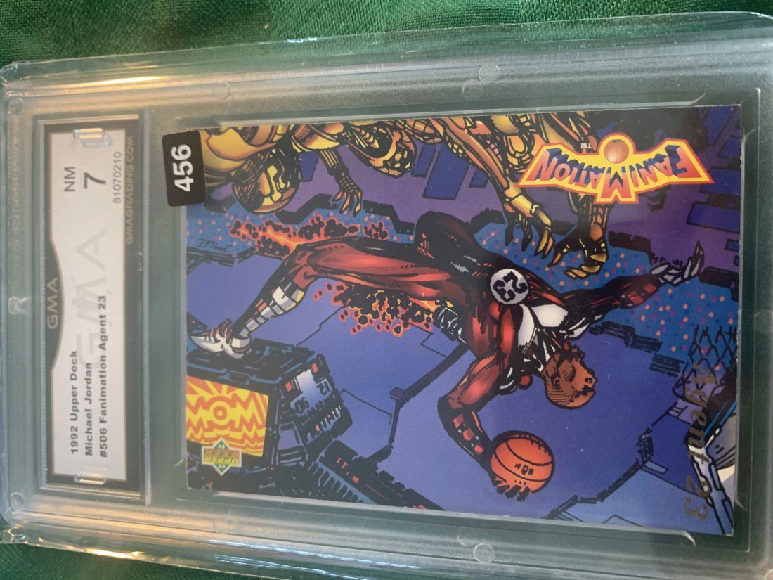 gma graded 1992 michael jordan mint 7 (1 of 1)