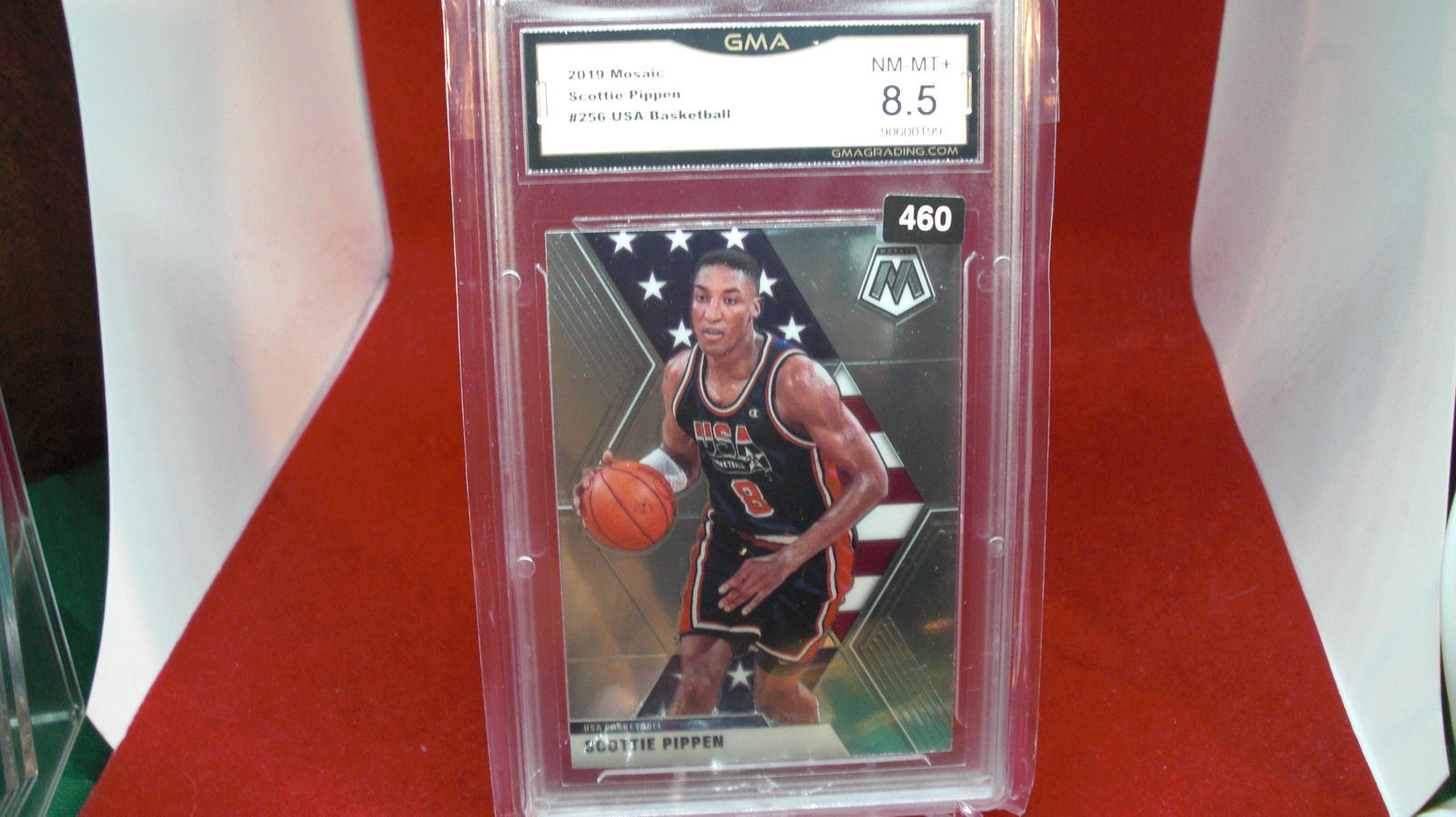 gma graded 2019 scottie pippen mint 8.5 (1 of 1)