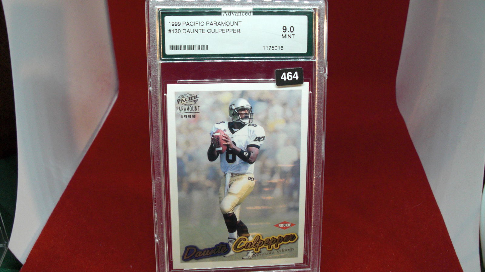 advanced graded 1999 daunte culpepper mint 9 (1 of 1)