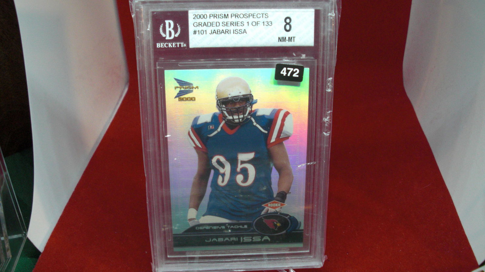 beckett graded jabari issa mint 8 (1 of 1)