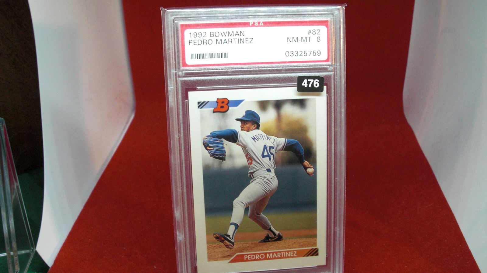 psa graded pedro martinez mint 8 (1 of 1)
