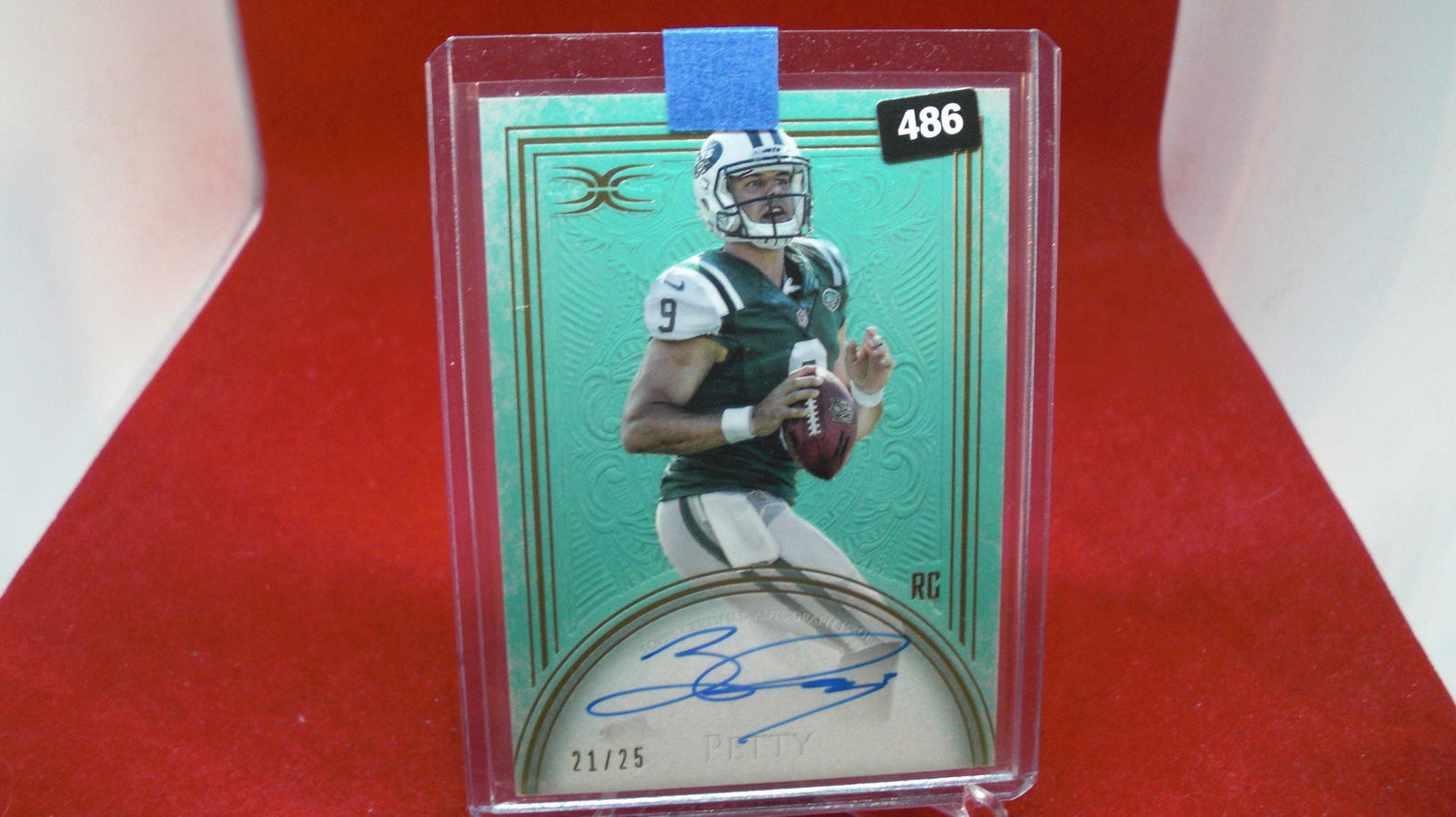 bryce petty autograpgh rookie signature #21/25 (1 of 1)