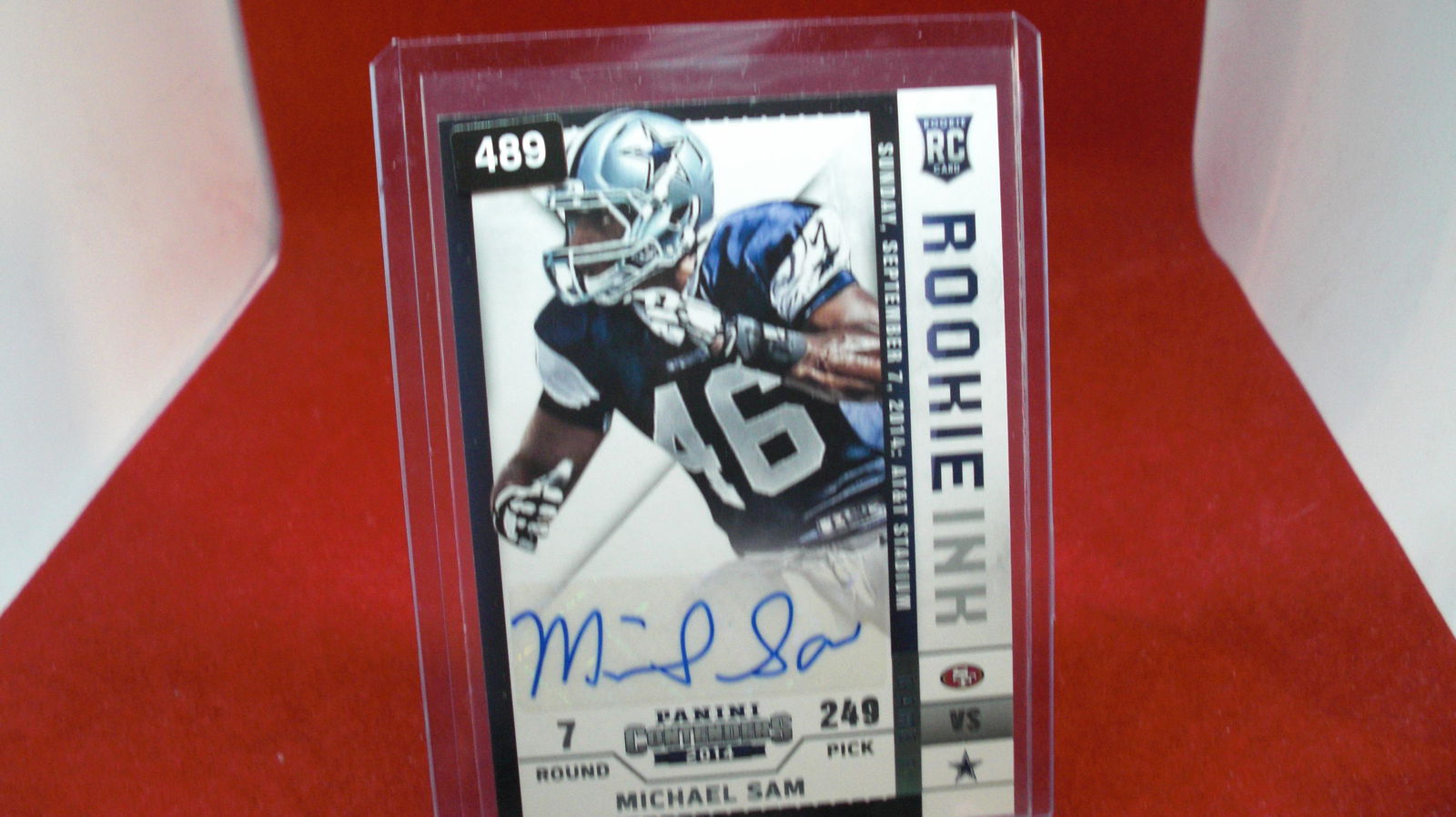 michael sam signature rookie (1 of 1)