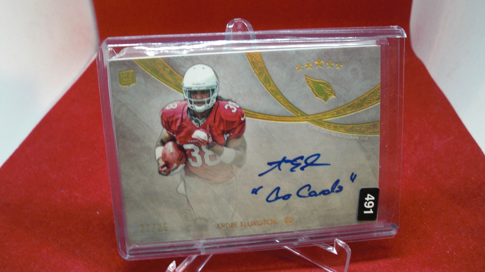 andre ellington signature #22/25 (1 of 1)