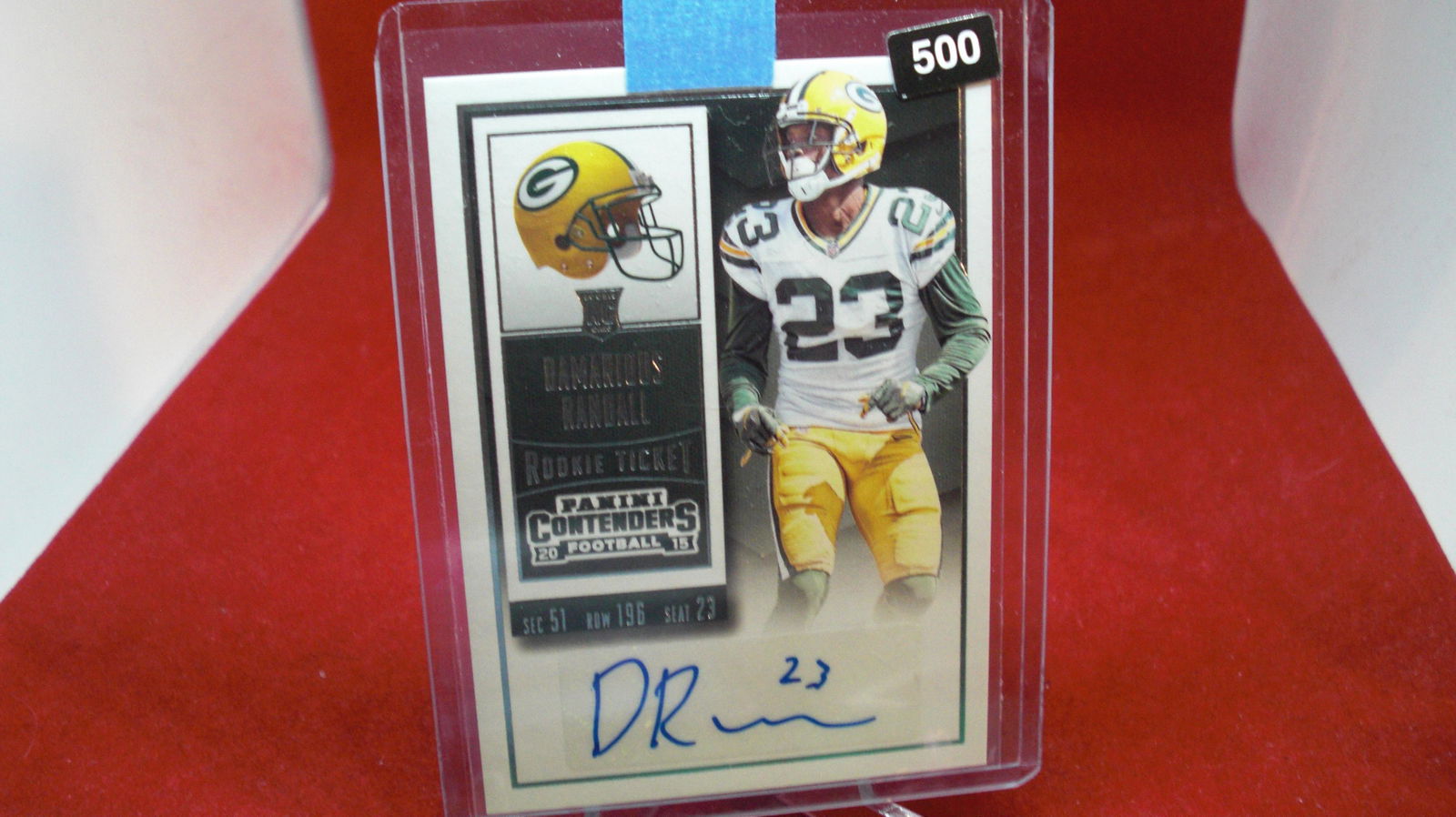 damarious randall signature rookie (1 of 1)