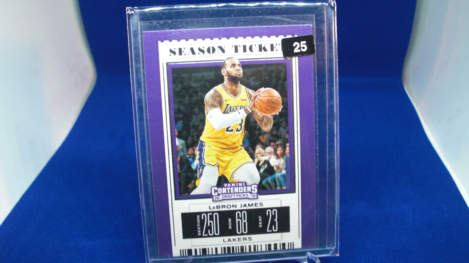 lebron james season ticket (1 of 1)