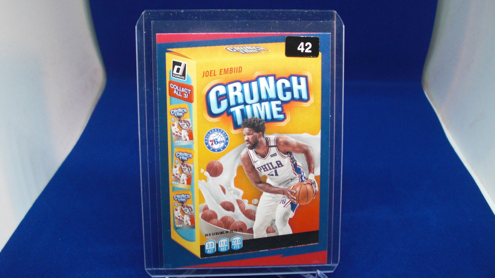 joel embiid crunch tim: in top loader